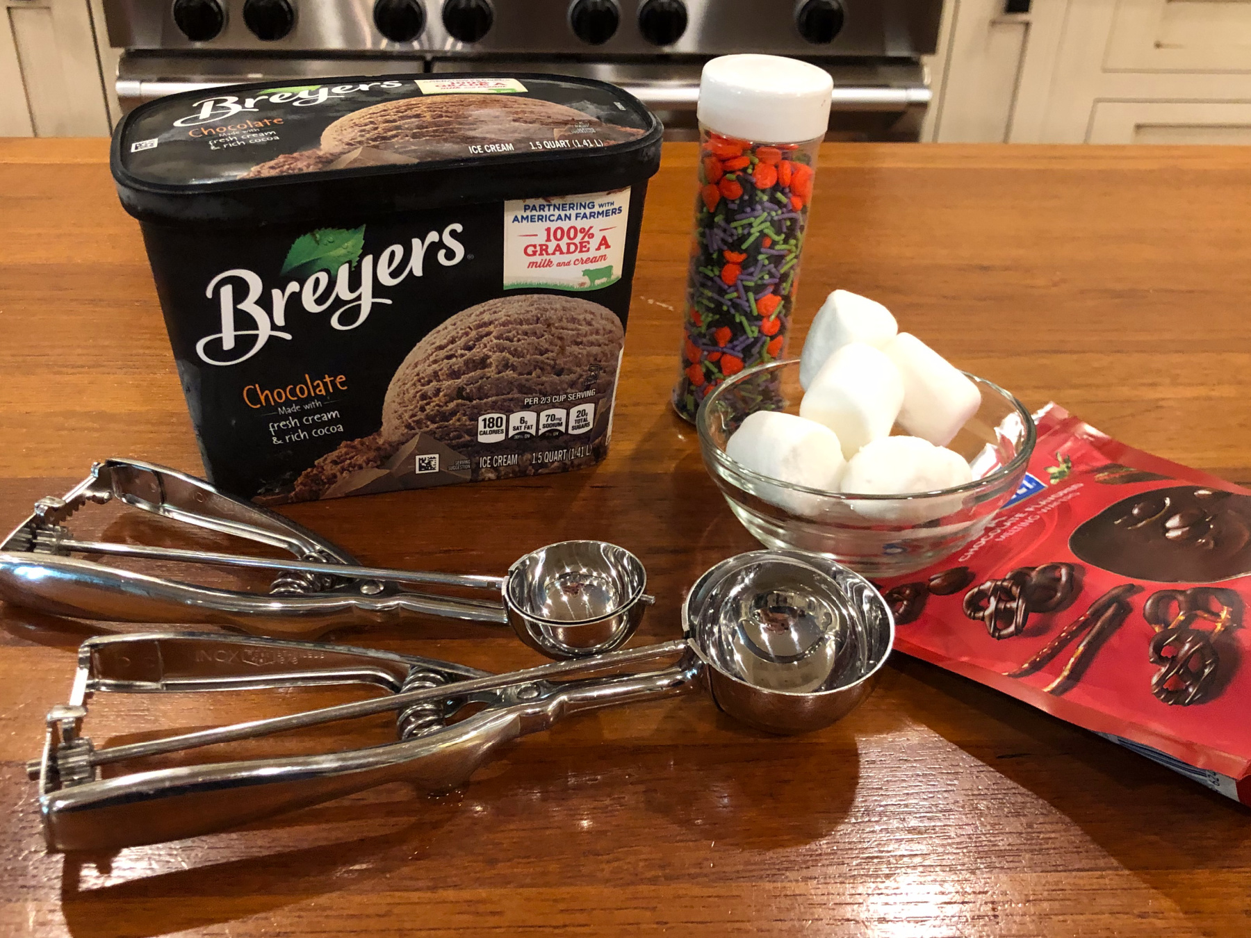 Serve Up A Fun Halloween Treat Using Breyers Ice Cream - On Sale BOGO At Publix! on I Heart Publix