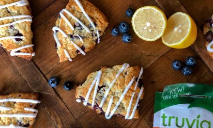 Try My Sugar-Free Blueberry Scones With Lemon Glaze & Get Big Savings On  Truvia® At Publix