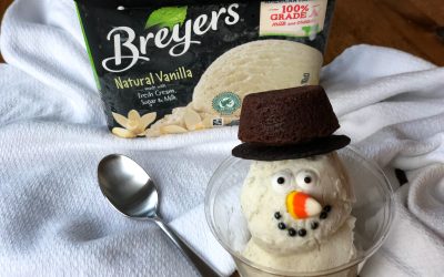 Take Advantage Of The Breyers BOGO Sale & Serve Up My Ice Cream Snowman Treats