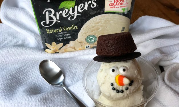 Take Advantage Of The Breyers BOGO Sale & Serve Up My Ice Cream Snowman Treats