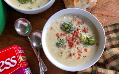 Broccoli Cheese & Rice Soup – Easy Weeknight Meal Made With Success Rice!