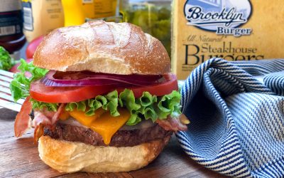 Fantastic Deal On Brooklyn Burger Steakhouse Burgers This Week At Publix – Stock Your Freezer For The Busy Holiday Season!