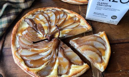 Pick Up A Fantastic Deal On TAZO At Publix & Use It To Try My Chai Poached Pear Tart