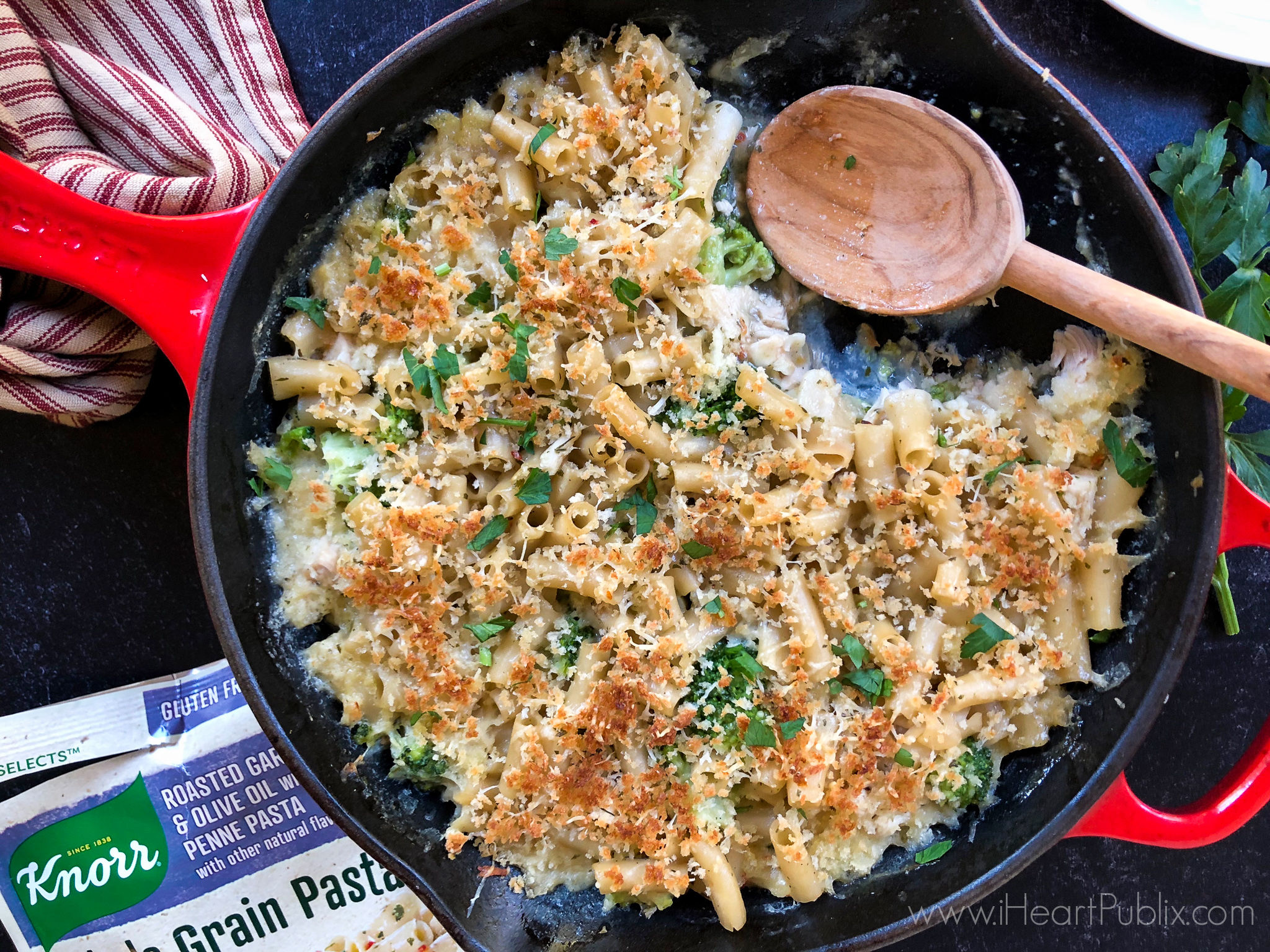 Cheesy Broccoli, Turkey & Pasta Bake Cheesy Broccoli, Turkey & Pasta Bake on I Heart Publix