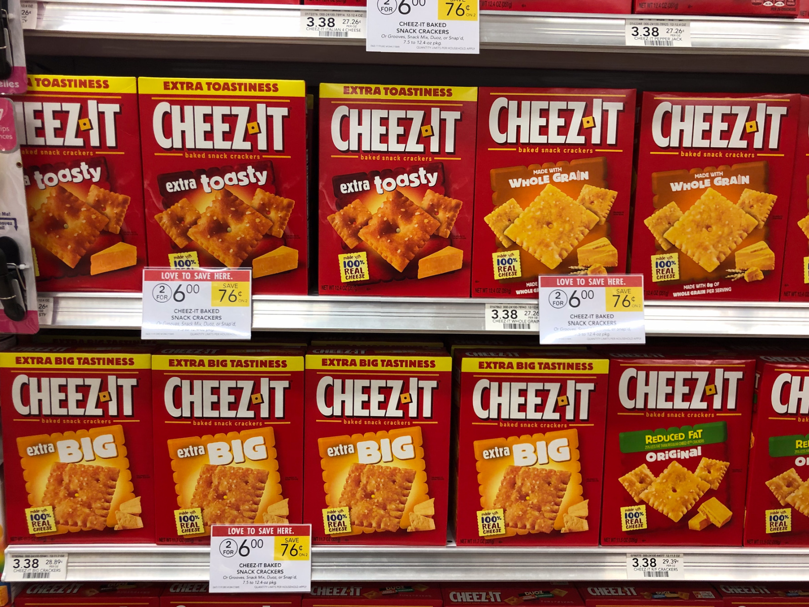 Pick Up A Great Deal On A Bowl Season Must-Have...Cheez-It Crackers On Sale 2/$6 At Publix! on I Heart Publix 1