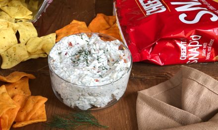Try My Bacon Dill Dip With Your Favorite Cheez-It Snap’d – Great Holiday Appetizer!
