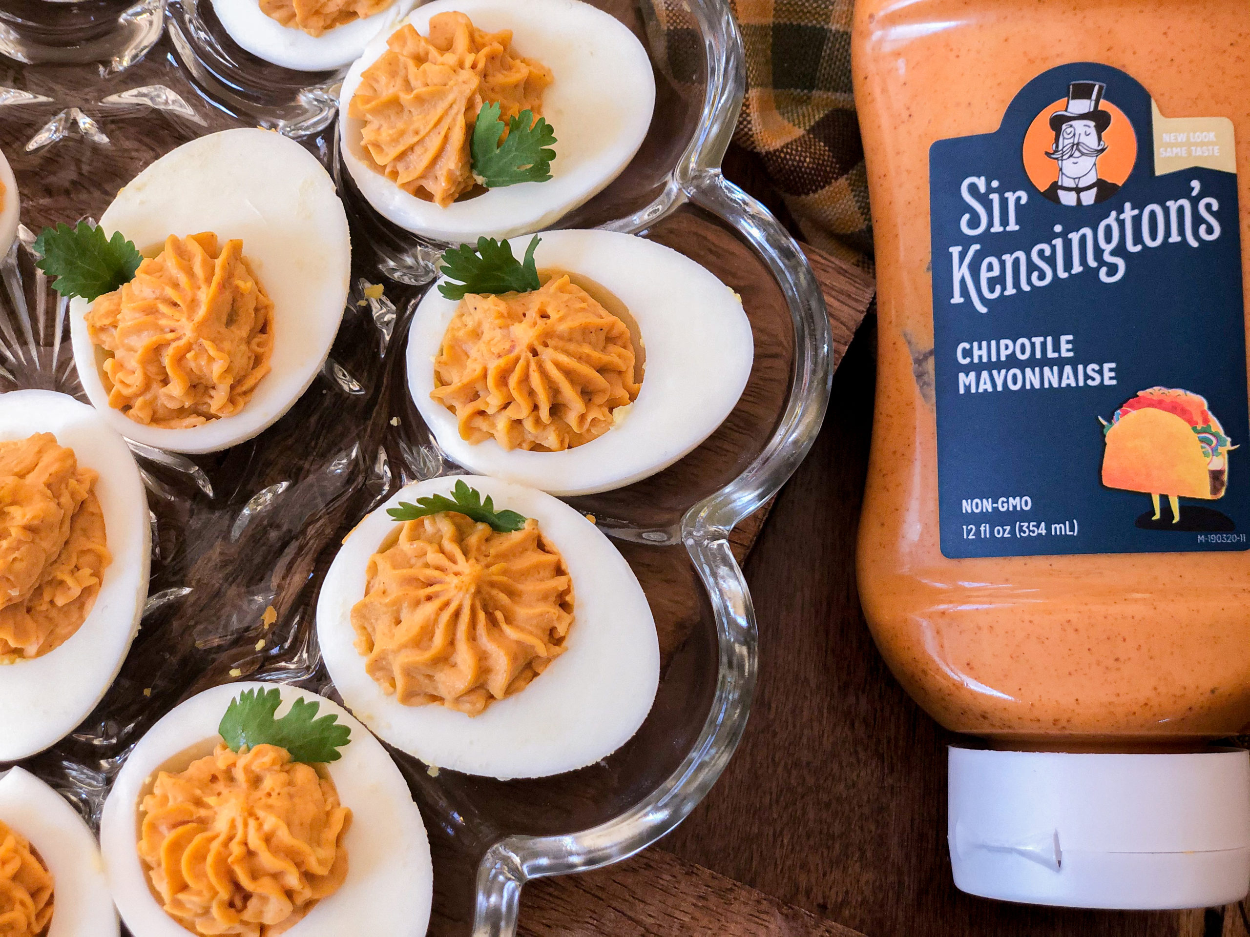 These Chipotle Deviled Eggs With Bacon Are Sure To Be A Family Favorite  - Save On Sir Kensington's At Publix on I Heart Publix
