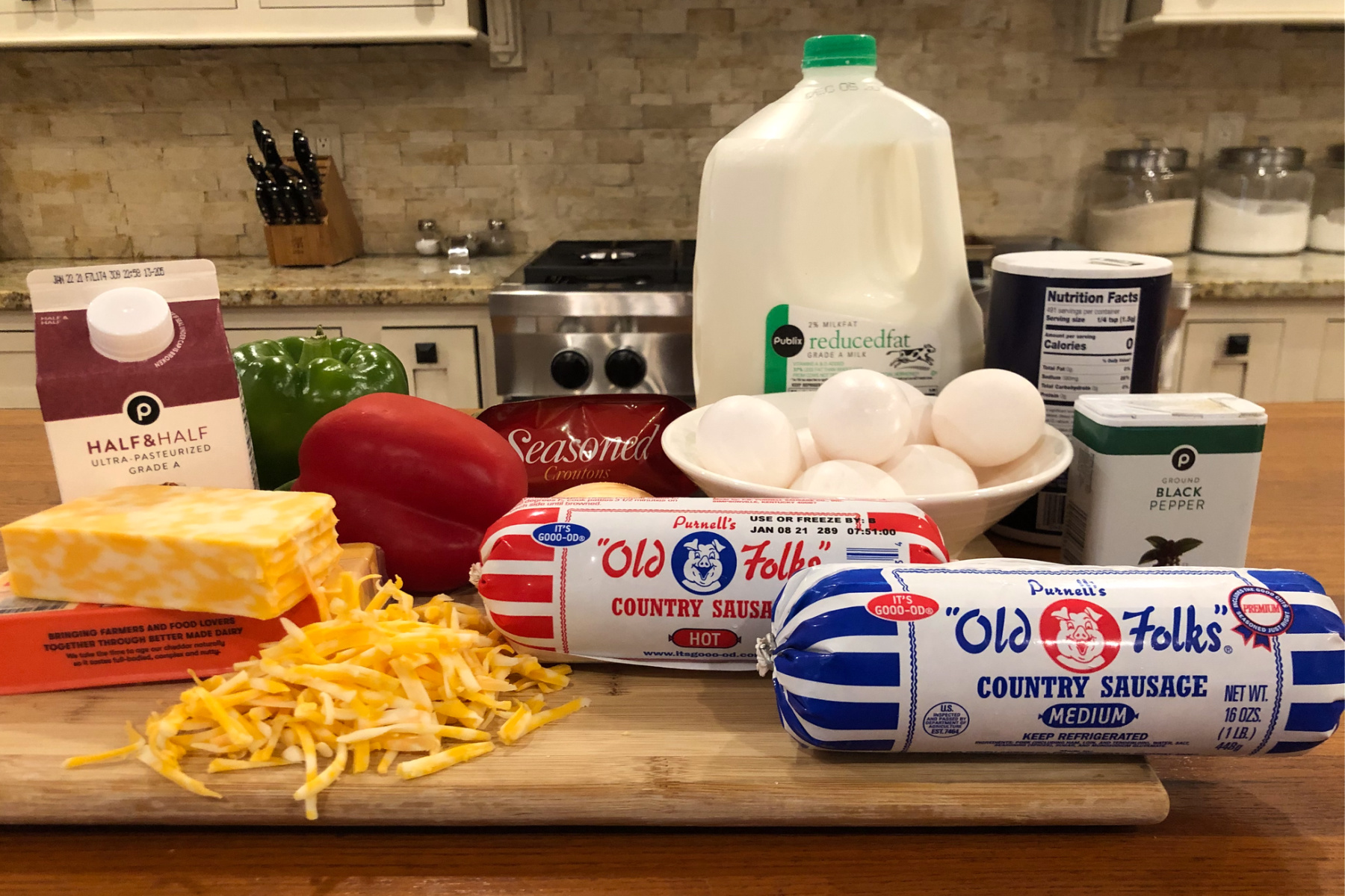 Christmas Breakfast Casserole on I Heart Publix 2