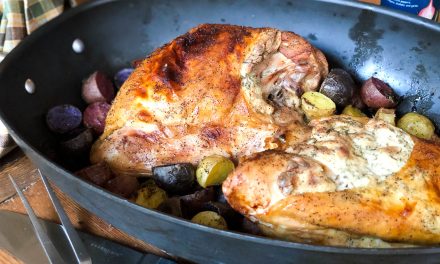 Try This Italian Roasted Cream Cheese Stuffed Turkey Breast With Potatoes – Great Weeknight Meal Your Family Will Love!