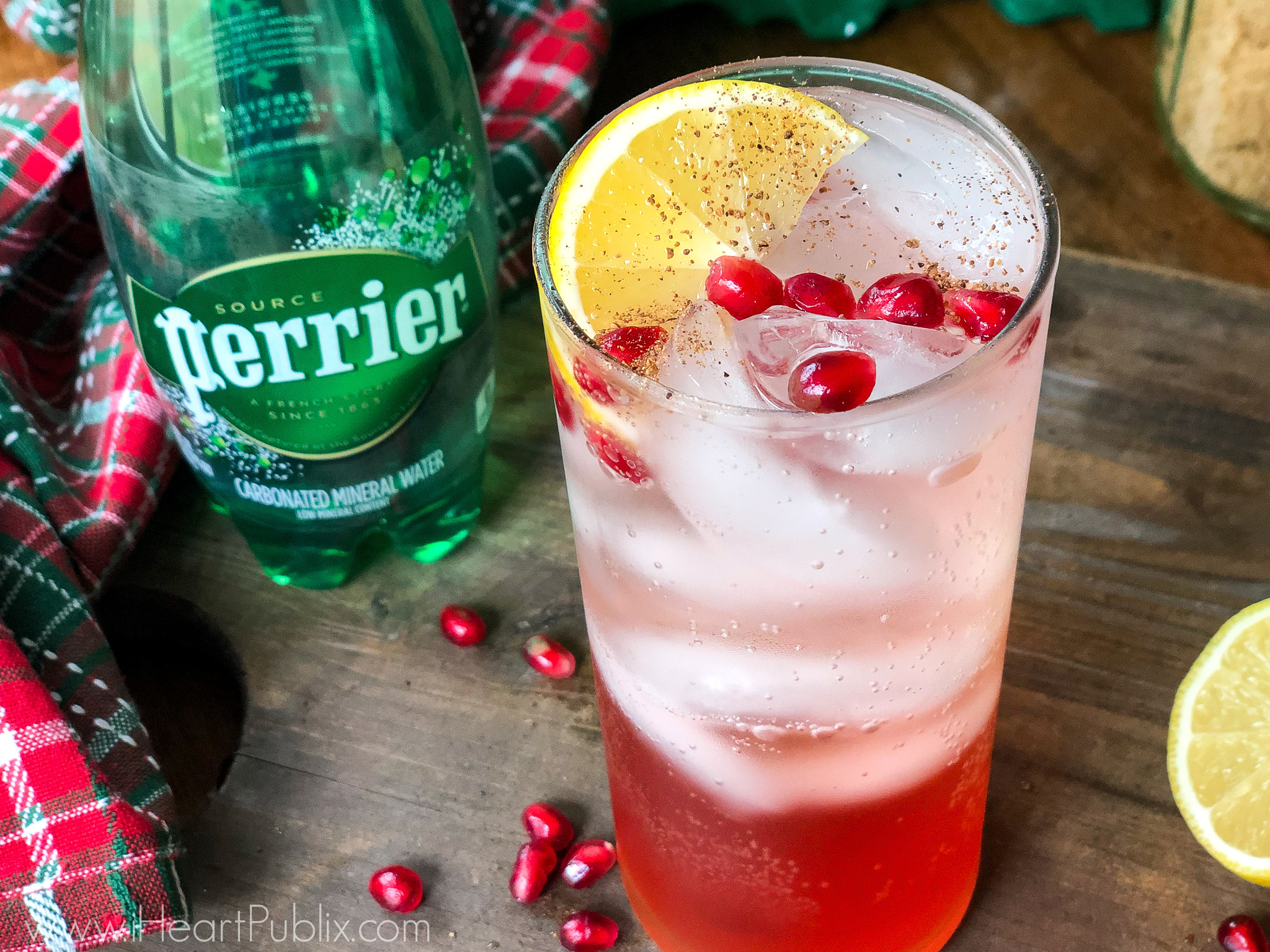 Try The Good Ole Time, A Tasty Cocktail Made With PERRIER® - Save Now At Publix on I Heart Publix