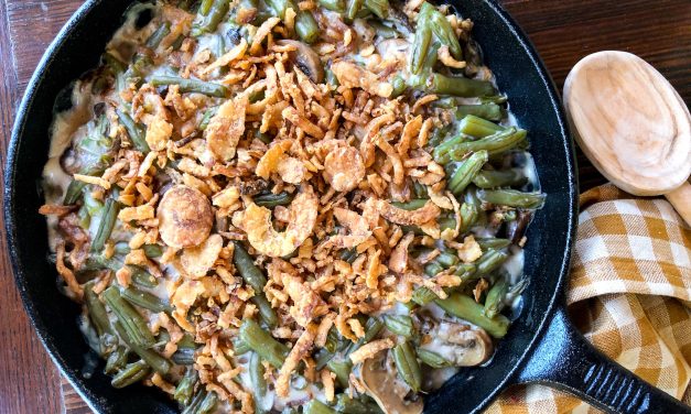 Save On Green Giant Vegetables & Serve Up This Traditional Green Bean Casserole At Your Holiday Gathering!
