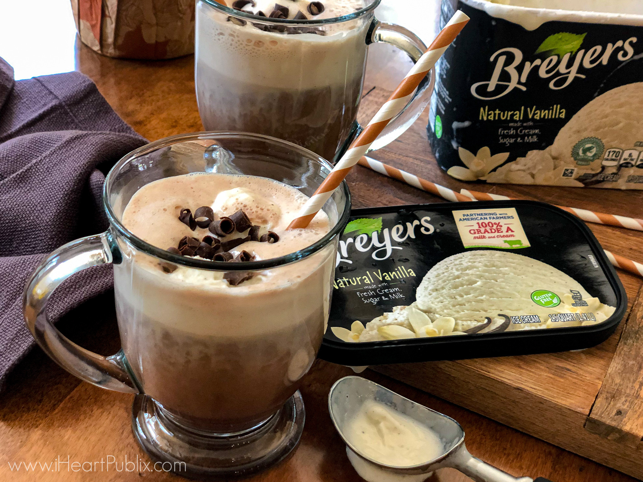 A Hot Chocolate Float Is The Dessert You Need Now! Make It While Breyers Is BOGO At Publix on I Heart Publix