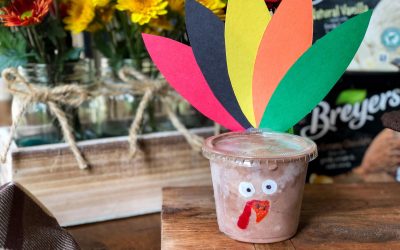 Fun & Festive Thanksgiving Treats – Breyers Turkey & Pilgrim Ice Cream Cups