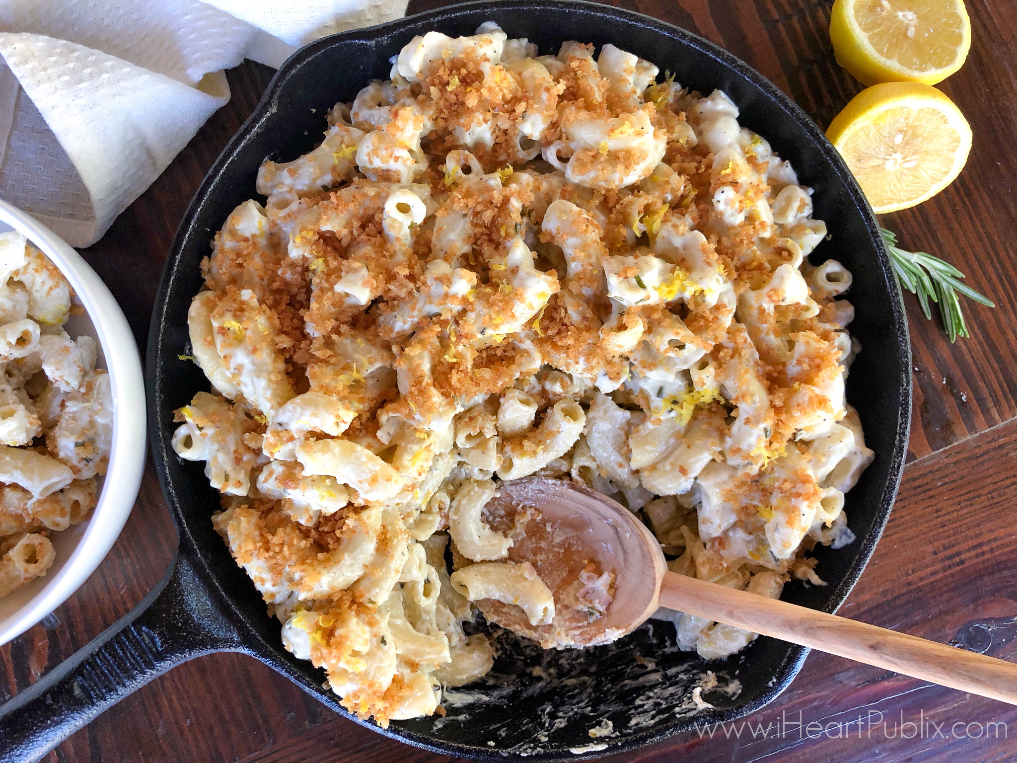 Ronzoni Pasta Is BOGO At Publix - Great Time To Make This Lemon and Rosemary Mac and Cheese on I Heart Publix