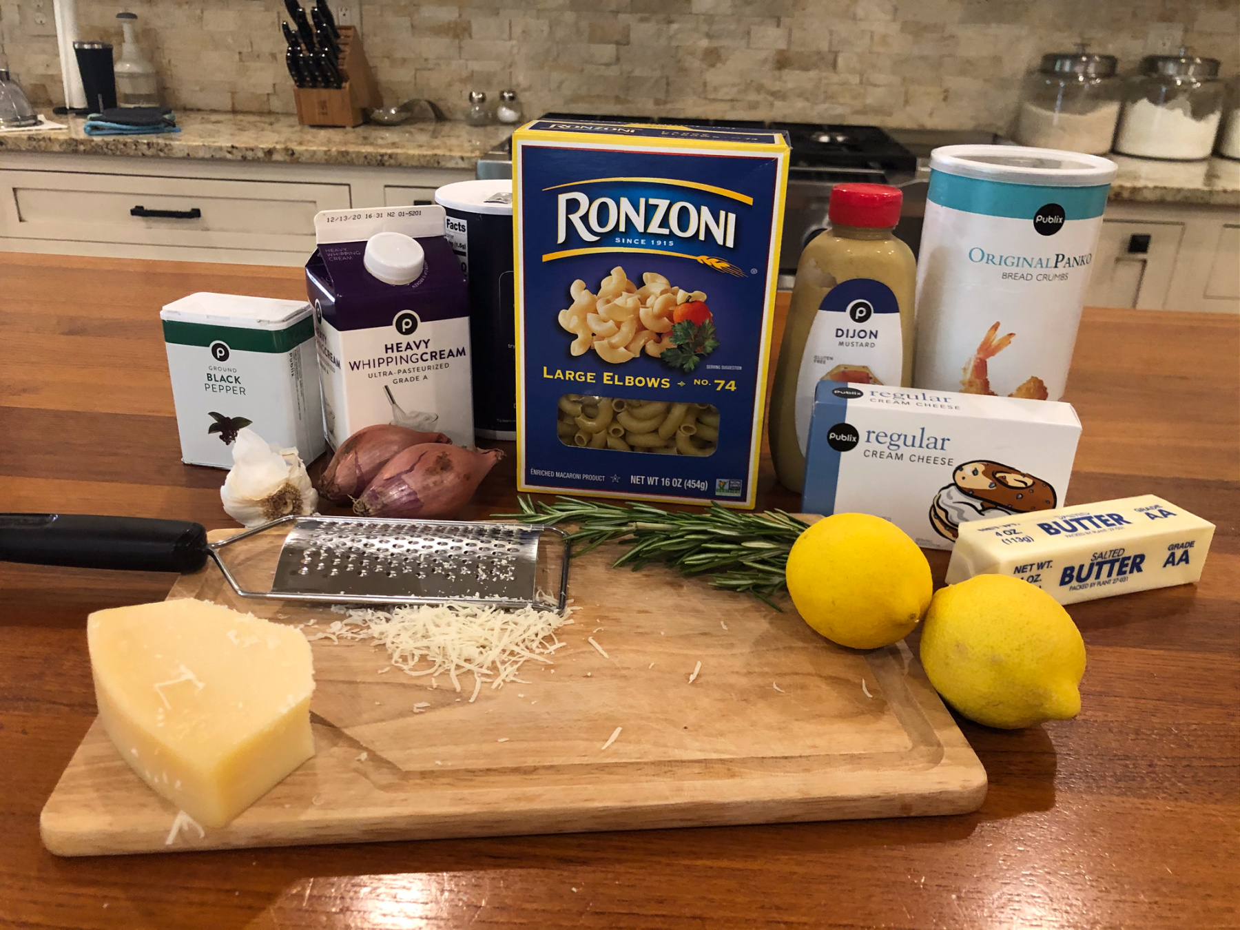 Ronzoni Pasta Is BOGO At Publix - Great Time To Make This Lemon and Rosemary Mac and Cheese on I Heart Publix 1