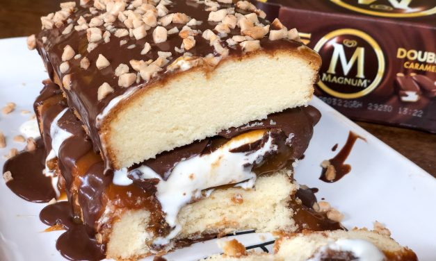Magnum Chocolate & Caramel Overload Cake – Indulgent Dessert For The Amazing Ice Cream Deals Available Now At Publix