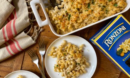 Try This Amazing Parmesan and Crab Mac and Cheese