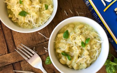 Pesto Chicken Mac and Cheese – Perfect Recipe For The Upcoming Ronzoni BOGO Sale