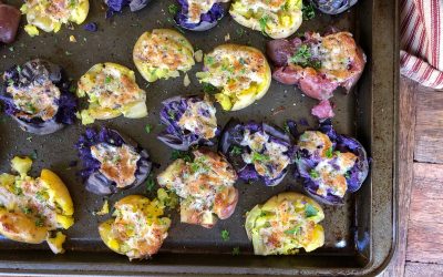 Parmesan Rosemary Smashed Potatoes – Delicious Side Your Whole Family Will Love