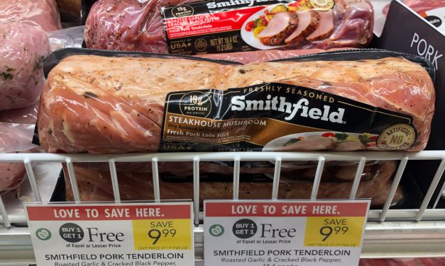 Don’t Miss Out On BOGO Smithfield Marinated Pork Tenderloin – Available Now At Publix