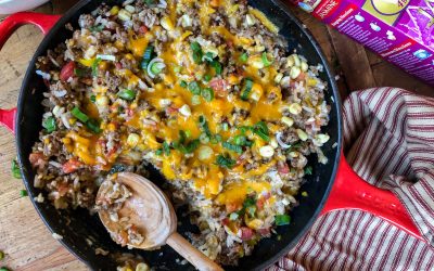Southwestern Beef And Rice Skillet – Ultimate Quick And Easy Weeknight Meal!