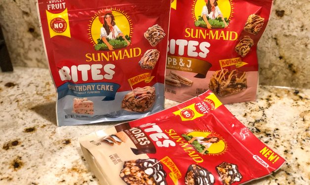 Find Great-Tasting Sun-Maid Bites At Your Local Publix – Save $2 With The Digital Coupon ($1 Per Bag!)
