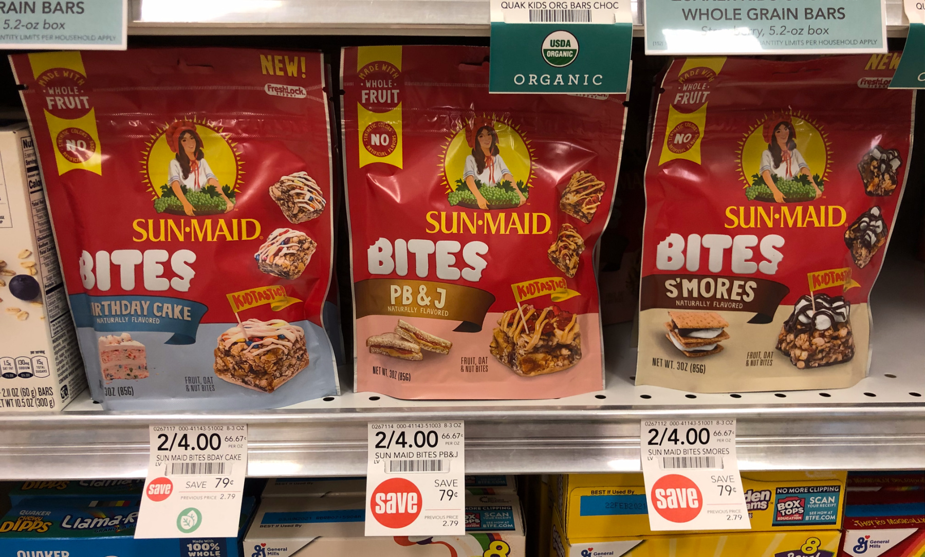 Clip The $2 Digital Coupon And Save On Sun-Maid Bites At Publix on I Heart Publix