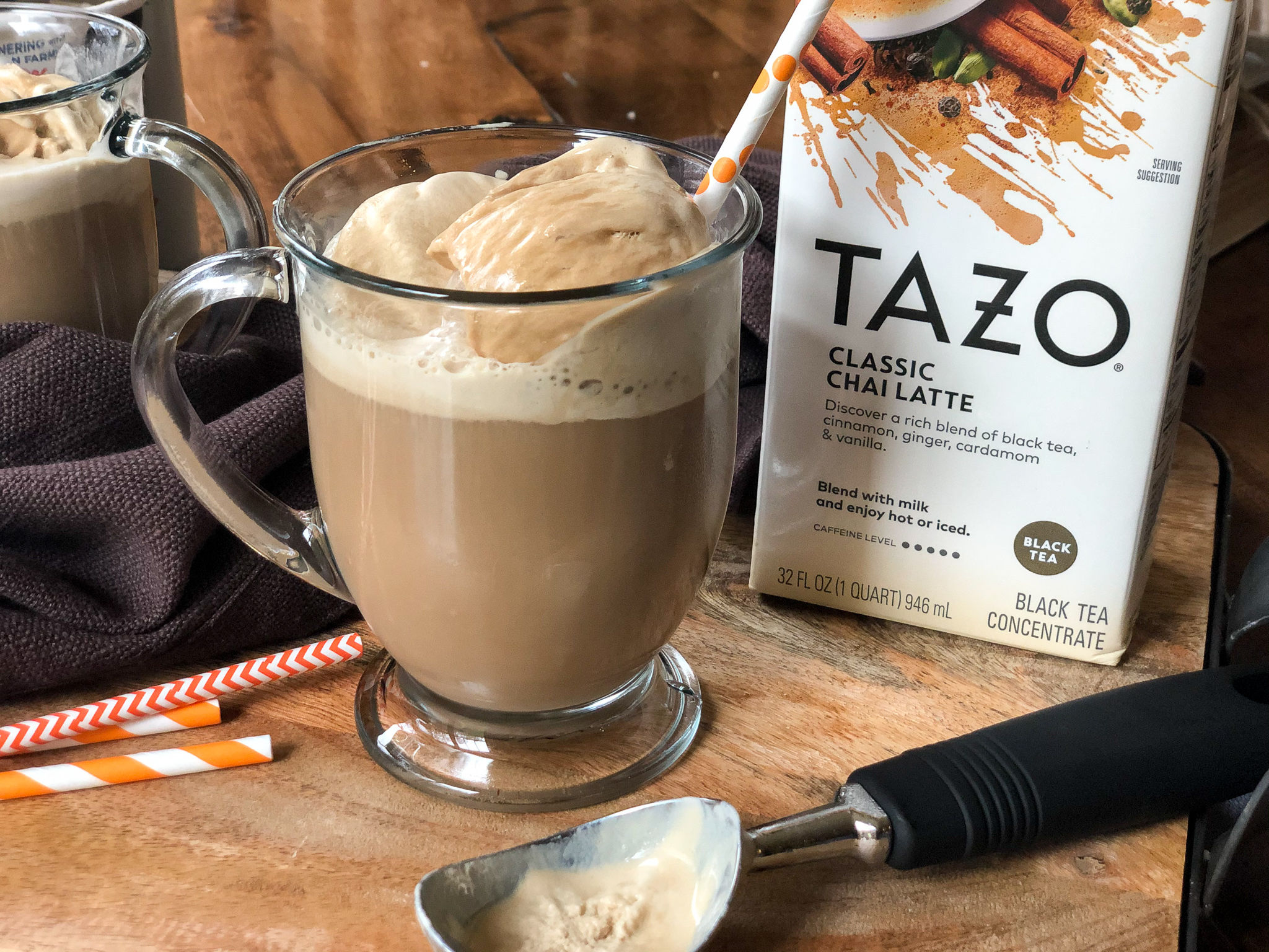 Tazo Chai Float on I Heart Publix