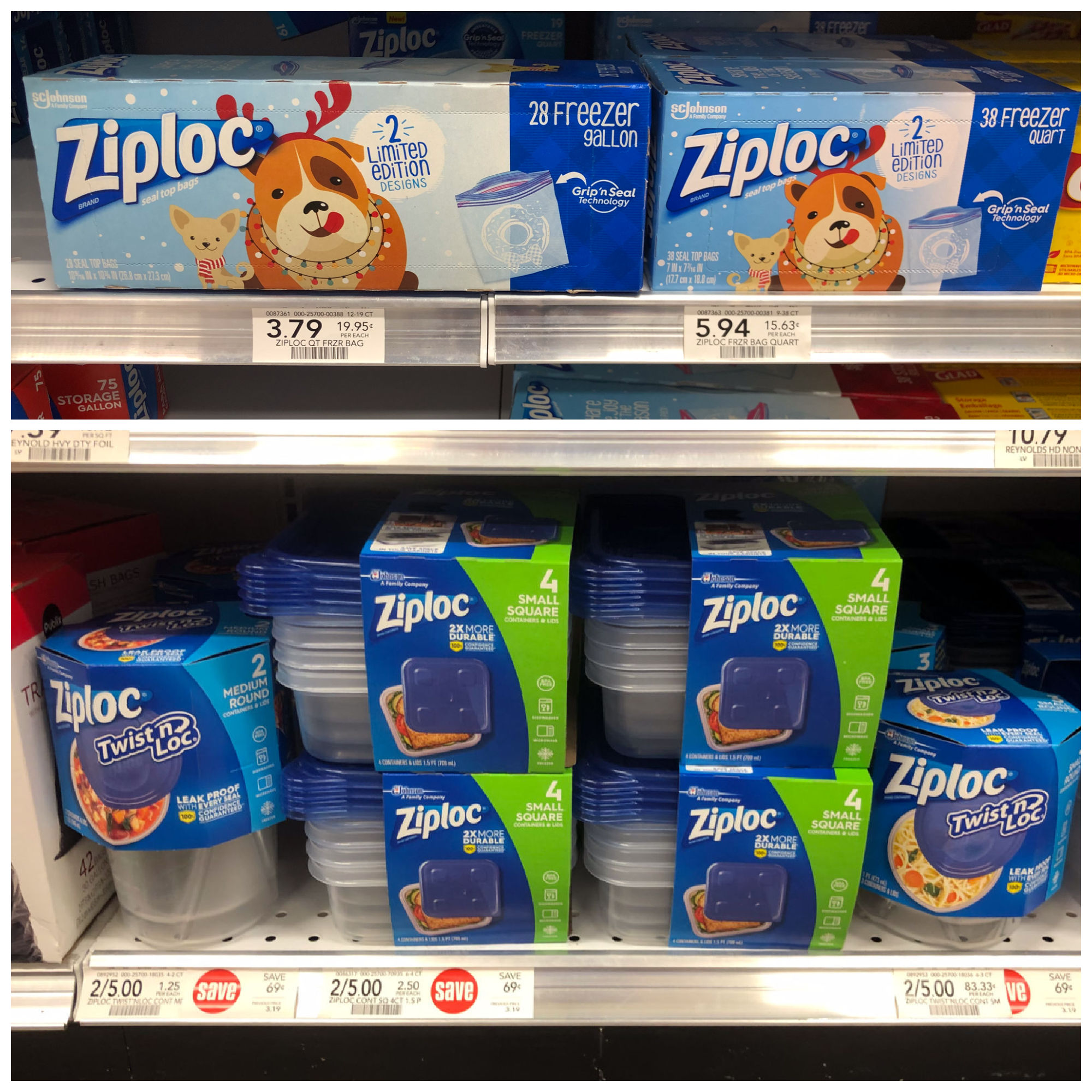 Spread Holiday Cheer With Ziploc® Brand Bags And Containers - Save At Publix on I Heart Publix 1