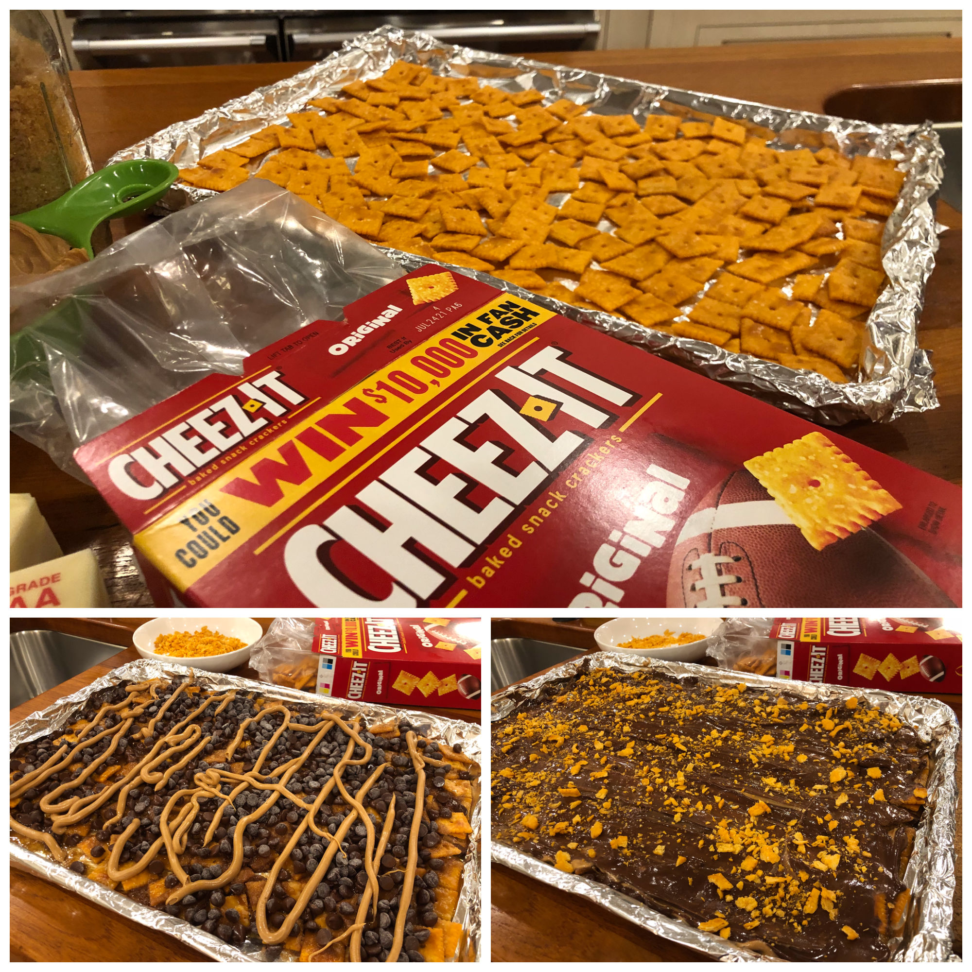 Cheez-It Peanut Butter Toffee Squares on I Heart Publix 1