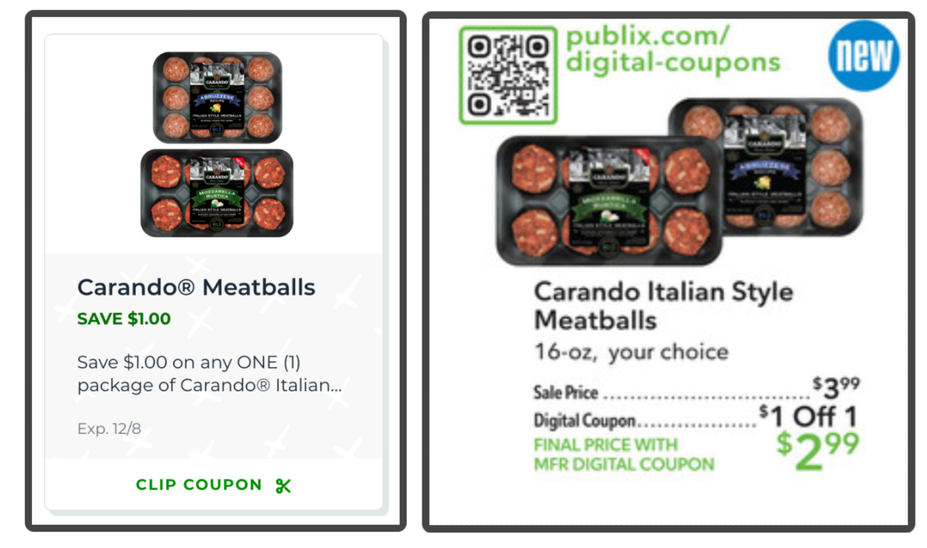 Grab A Fantastic Deal On Carando Meatballs At Publix & Try My Meatball & Dumplings Soup on I Heart Publix 1