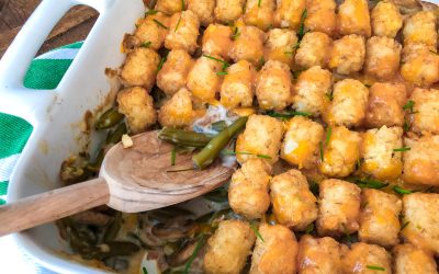 Green Bean Tater Tot Casserole – Kid Friendly Holiday Side That’s Sure To Please!