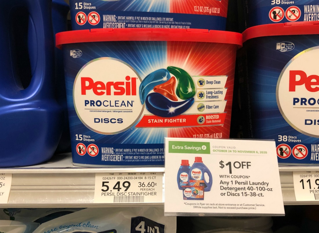 New Persil Coupons Makes Discs As Low As 2.49