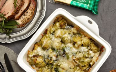 Grab Big Savings For Your Holiday Meal – Try This Recipe from Cabot for Smashed Brussel Sprouts With Cheese