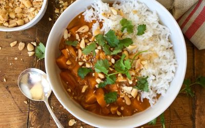 Easy African Peanut Stew With Chicken