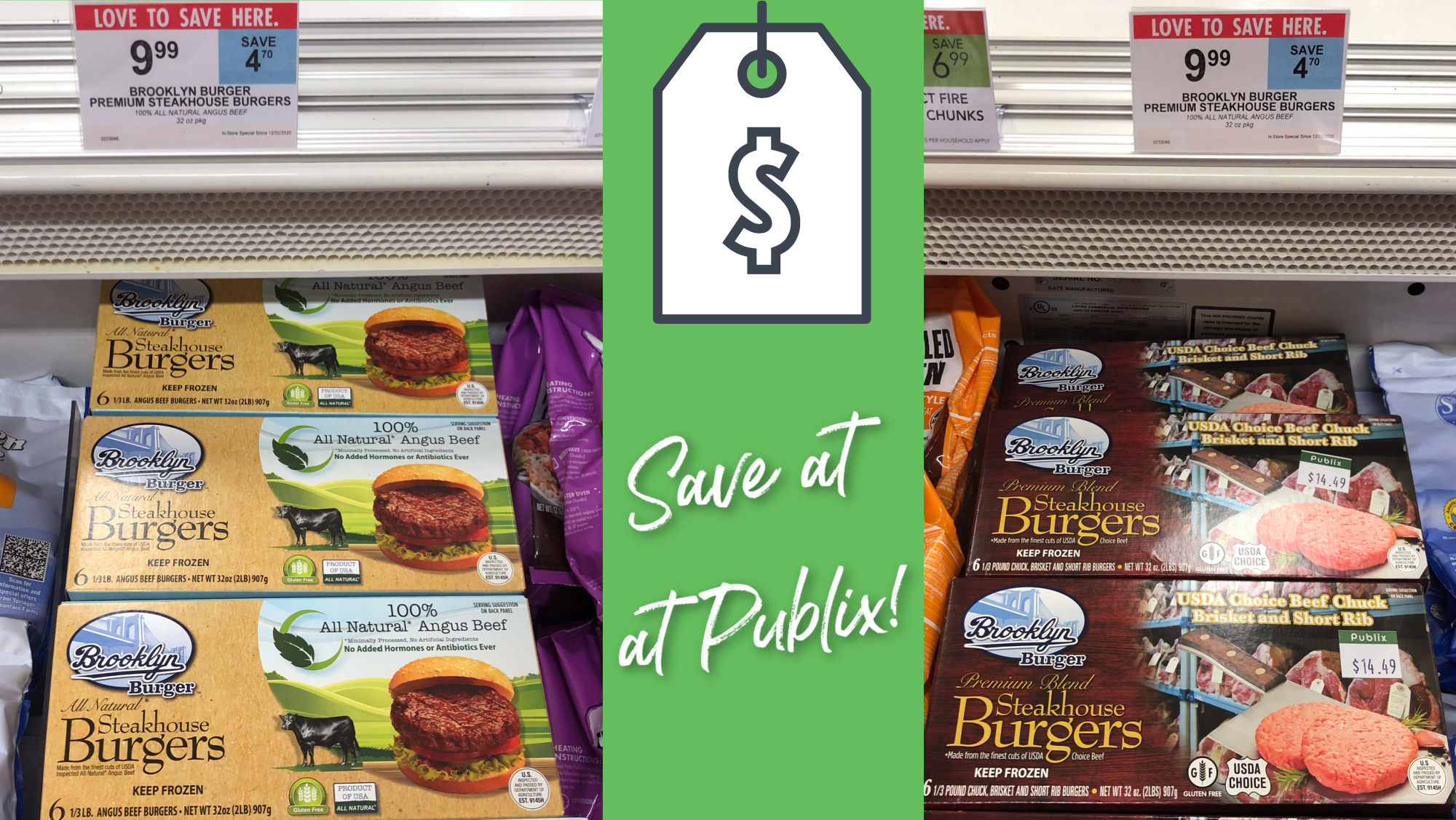 Brooklyn Burger Steakhouse Burgers Are Just $9.99 This Week At Publix - Stock Your Freezer For The Busy Holiday Season! on I Heart Publix