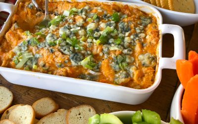 Disappearing Buffalo Chicken Dip Is Your Must-Have Game Day Snack!