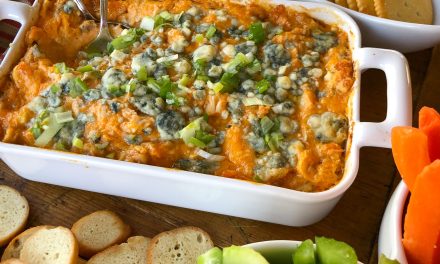 Disappearing Buffalo Chicken Dip Is Your Must-Have Game Day Snack!