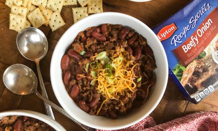 Serve Up This Fast ‘n Easy Chili When You Need A Meal In A Flash + Save On Lipton Recipe Secrets At Publix