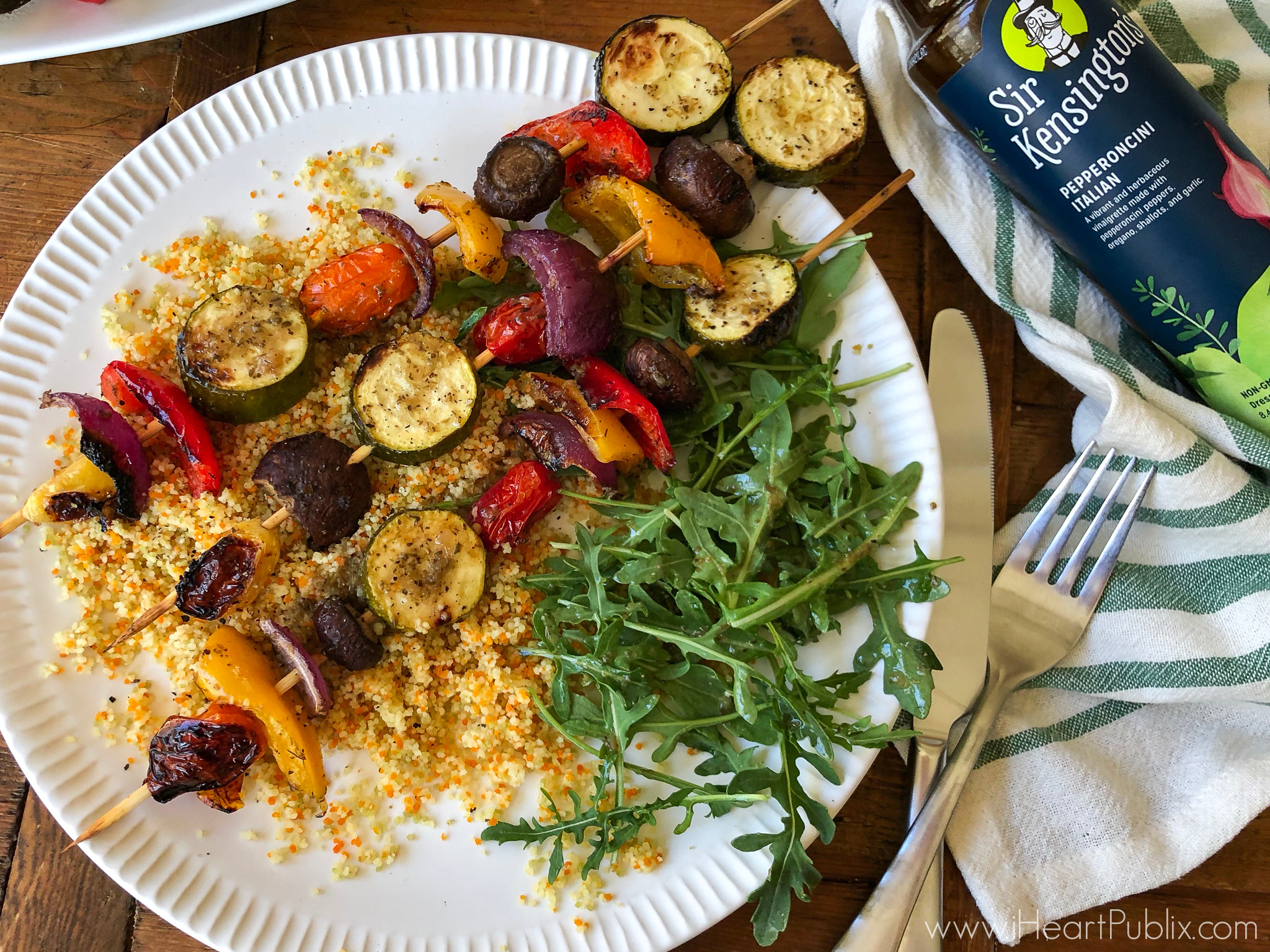 Roasted Vegetable Skewers Roasted Vegetable Skewers on I Heart Publix 3