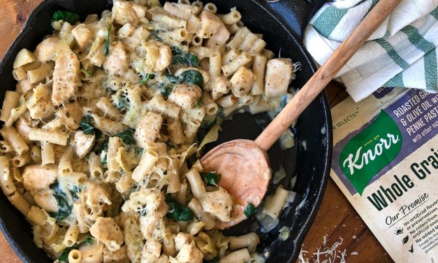 Spinach & Artichoke Chicken Pasta Skillet – Tasty Recipe Made Easy With Knorr Selects