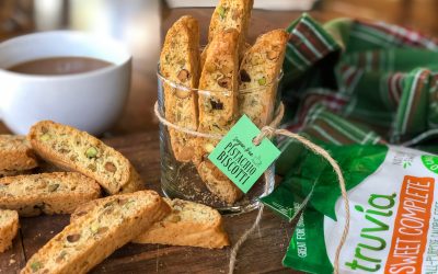 Sugar-Free Pistachio Biscotti Made With Truvia® Sweet Complete™ All-Purpose Sweetener – Grab Big Savings At Publix
