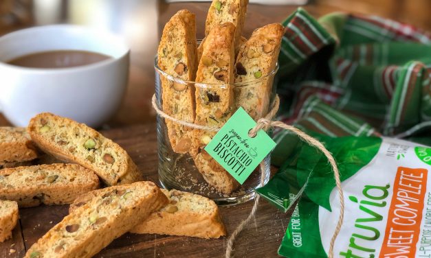 Sugar-Free Pistachio Biscotti Made With Truvia® Sweet Complete™ All-Purpose Sweetener – Grab Big Savings At Publix