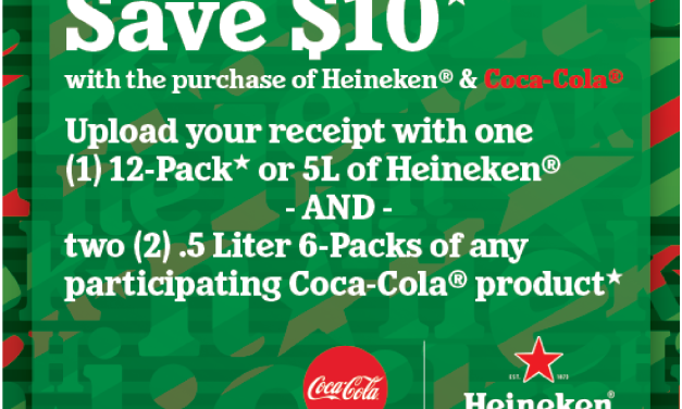 Reminder – Florida Folks Save $10 With The Purchase Of Heineken & Coca-Cola This Holiday Season!