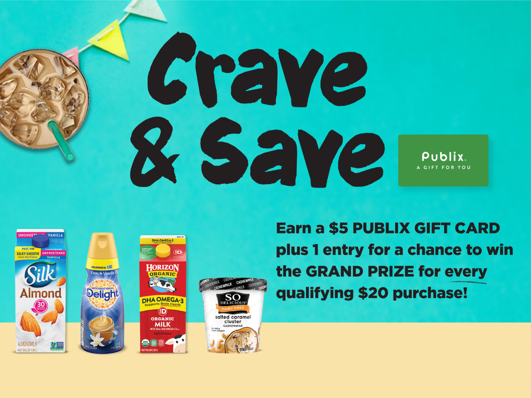 25954_Social_SilkAlmond+IDFrenchVanilla+HorizonMilk_SDMocha-03 Keep Earning Publix Gift Cards With The Crave & Save Program on I Heart Publix