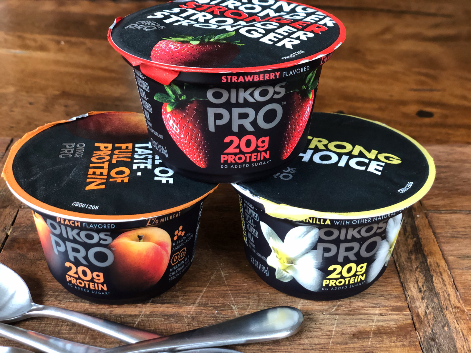 Enjoy Great Taste And 20 Grams Of Protein With Dannon Oikos Pro