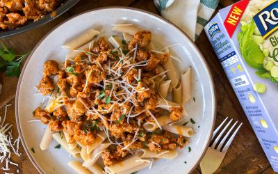 Save On Ronzoni At Publix & Try This Recipe For Ronzoni Cauliflower Penne with Spicy Sausage Ragu