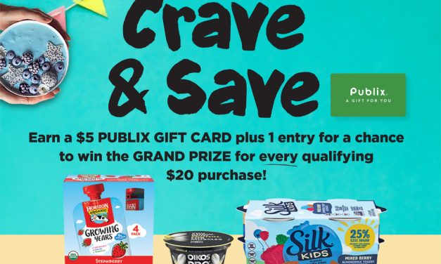 Fantastic Week To Earn Gift Cards With The Crave & Save Program At Publix