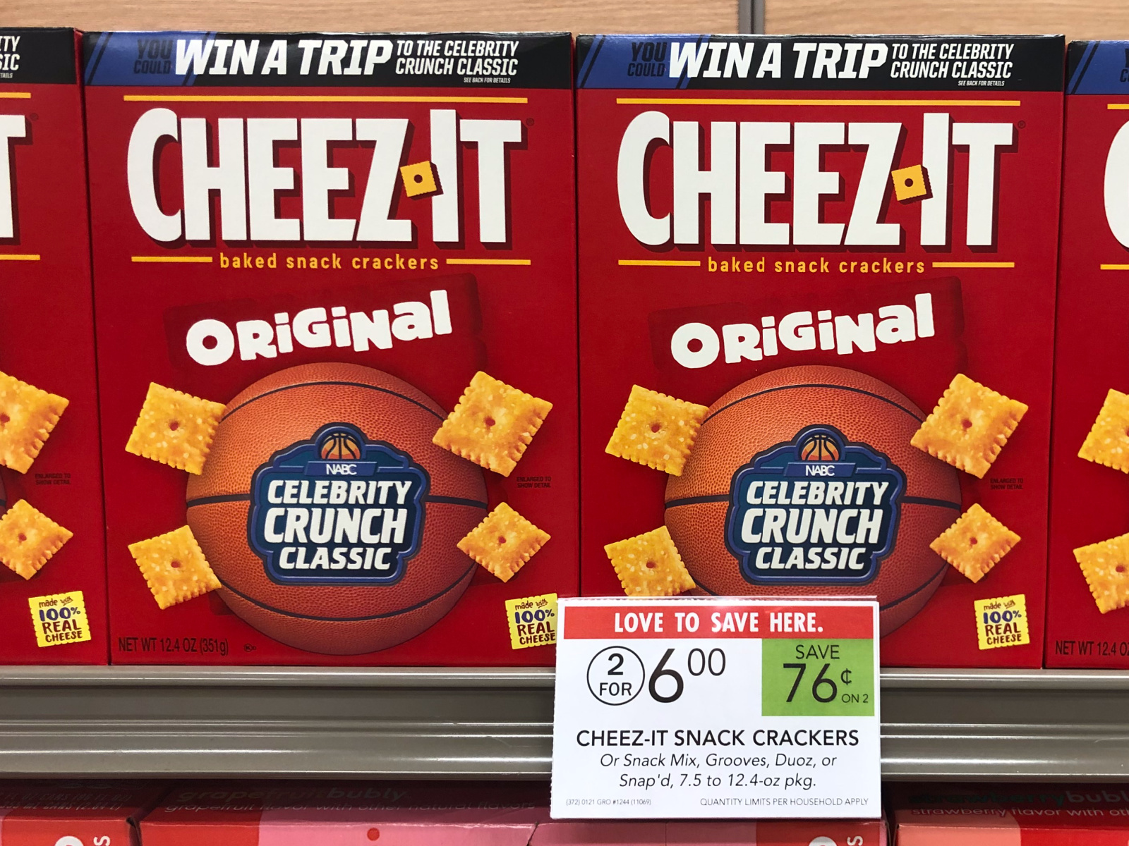 Get Ready For Game Day With A Great Deal On Cheez-It Snacks - On Sale 2/$6 At Publix! on I Heart Publix