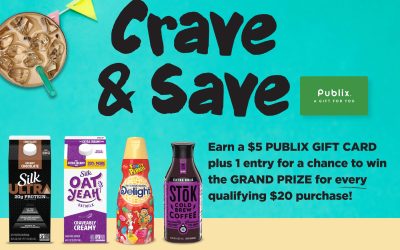 Earn Publix Gift Cards With The Crave & Save Program – Shop Through 4/15!